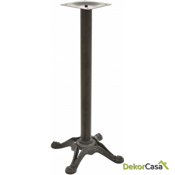 Base de mesa rodano alta negra base de 58 x 58 cms altura 110 cms