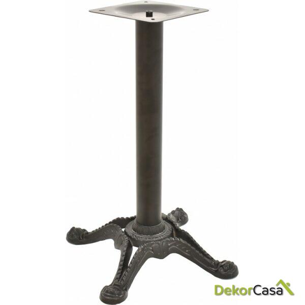 Base de mesa rodano negra base de 58 x 58 cms altura 75 cms