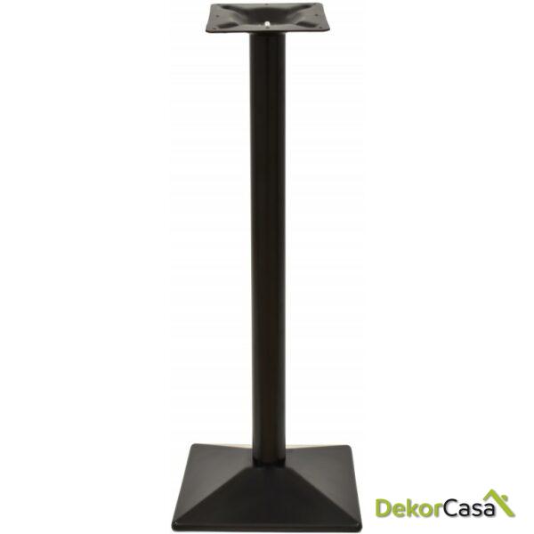 Base de mesa soho alta negra base de 40 x 40 cms altura 110 cms 1