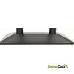 Base de mesa soho alta rectangular negra base de 70 x 40 cms altura 110 cms 2