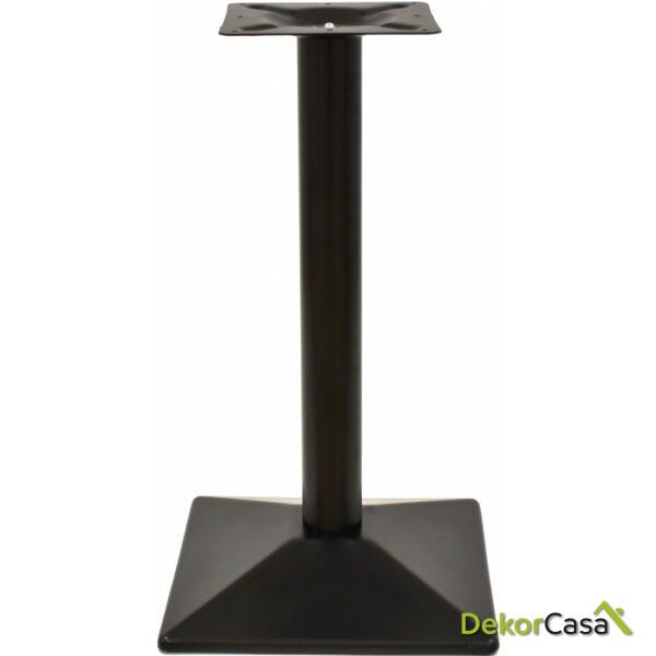 Base de mesa soho negra base de 40 x 40 cms altura 72 cms 1