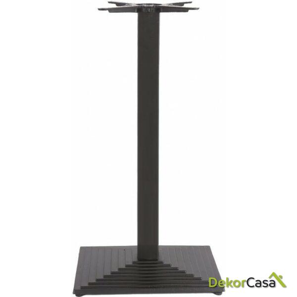 Base de mesa tiber alta negra base de 55 x 44 cms altura 110 cms