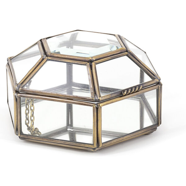 Caja Bisel Hexagonal Tapa