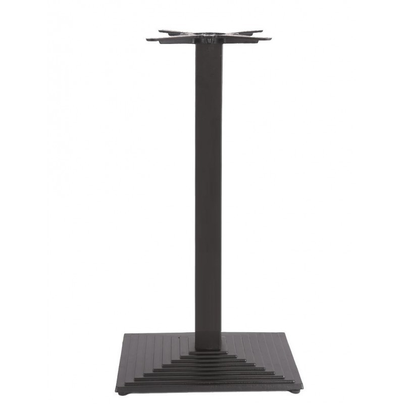 Mesa alta tiber negra base de 110 cms y tapa de 110 x 70 cms color a elegir 1
