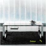 Mesa De Centro Mood - Rectangular Cristal Transparente