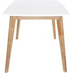 Mesa Extensible Adana-Blanca/Natural