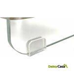 Mesa sebas baja cristal curvado dos cajones 50 x 43 cms 4