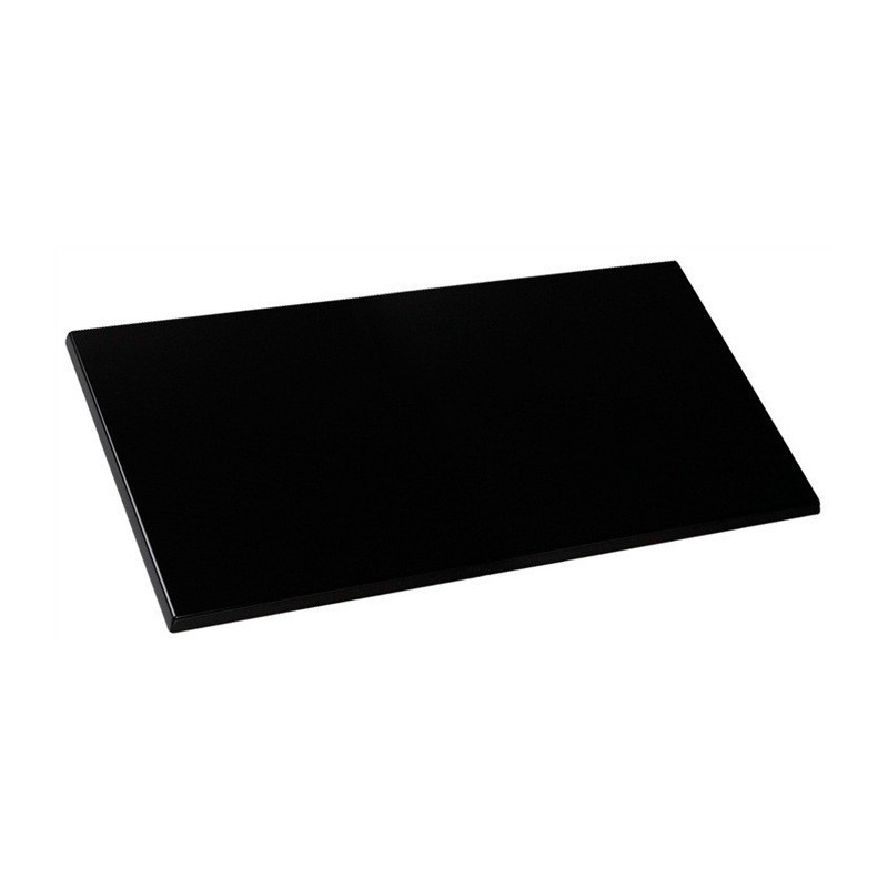 Mesa tiber negra base de 72 cms y tapa de 110 x 70 cms color a elegir 2