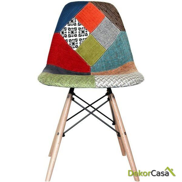 Silla dali patchwork 1