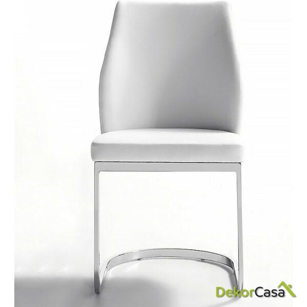 Silla Lady - Pu Blanca