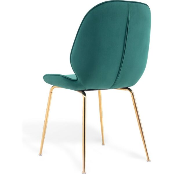 Silla laima terciopelo verde 1