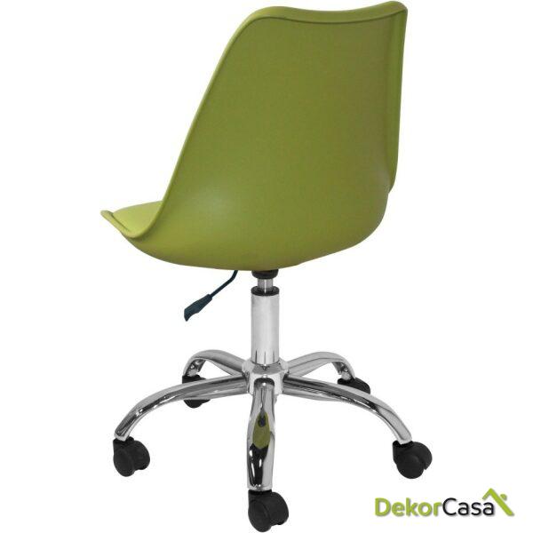 Silla megan escritorio verde 1