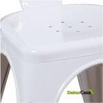 Silla Metálica Volt - Blanca