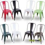 Silla Metálica Volt - Blanca