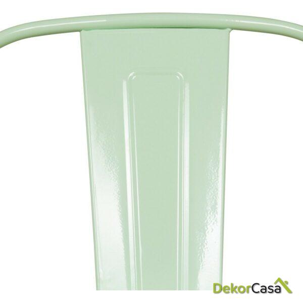 Silla Metálica Volt - Verde