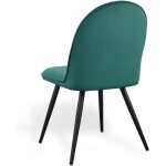 Silla Velvet Terciopelo Verde