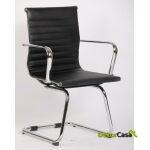 Sillon de oficina alabama new fijo similpiel negra