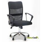 Sillon de oficina discover new m malla y tejido mesh negro