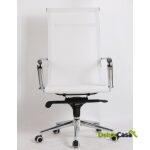 Sillon de oficina nevada new alto malla blanca 1