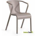 Sillon lugo apilable polipropileno blanco 1