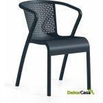 Sillon tui apilable polipropileno blanco