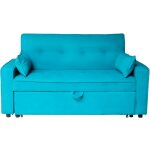 Sofa Cama Hermes Azul