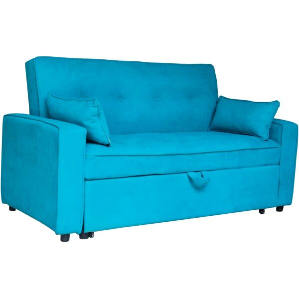 Sofa Cama Hermes Azul