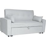 Sofa cama hermes gris claro 1