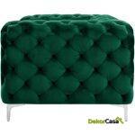 Sofa chester royal 2 plazas terciopelo verde 1