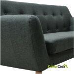 Sofa nordic vintage verde 2