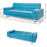 Sofa scottie 3 plazas azul 3