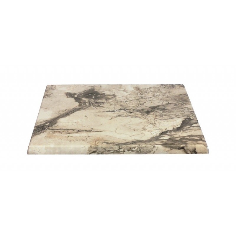 Tablero de mesa werzalit sm marble almeria 209 80 x 80 cms