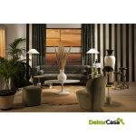 Camarera 86X35X91 Cristal/Metal Dorado