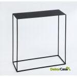 Consola 76X28X80 Metal Negro