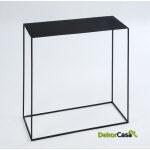 Consola 84X33X90 Metal Negro