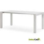 Mesa Comedor 174/264X90X76 Madera -- Blanco