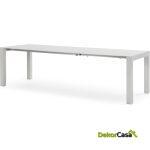 Mesa Comedor 174/264X90X76 Madera -- Blanco