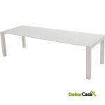 Mesa Comedor 174/264X90X76 Madera -- Blanco