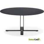 Mesa De Centro 80X80X38 Metal Negro