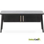 Mueble Tv 110X45X50 Madera Negro