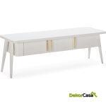 Mueble Tv 150X50X51 Madera Blanco