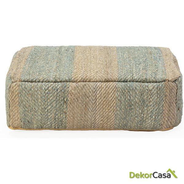 Puff 91X60X30 Shumak Gris/Natural