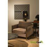 Sillon 80X78X80 Metal/Tela Marron