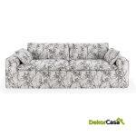 Sofa 5P Abata 290X108X82 Serie F