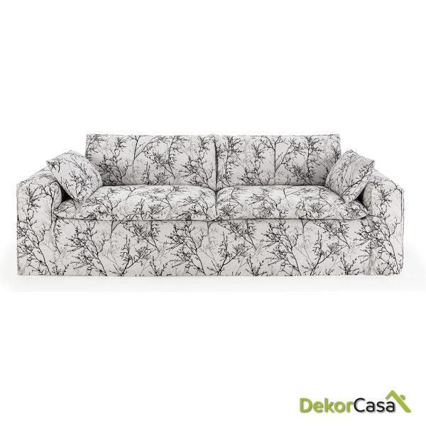 Sofa 5P Abata 290X108X82 Serie F