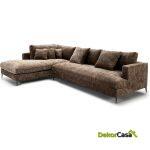 Sofa Comp. 3 P Ch.Izda. Piquera 326X112/215X87 Serie G