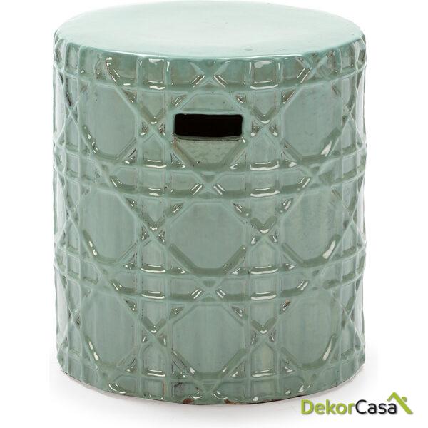 Taburete 40X40X44 Gres Celadon