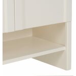 Armario Blanco Dm Dormitorio 80 X 38 X 95 Cm