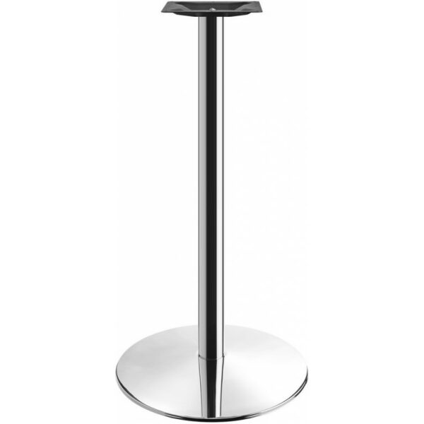 Base de mesa benamara alta acero inoxidable base de acero de 8 mm 45 cms de diametro altura 110 cms jpg
