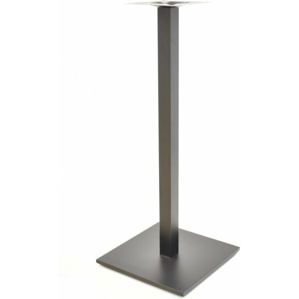 Base de mesa beverly alta tubo cuadrado negra base de 45 x 45 cms altura 115 cms jpg